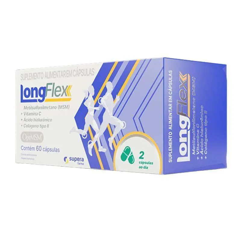 Longflex - 60 Cápsulas - Supera Farma