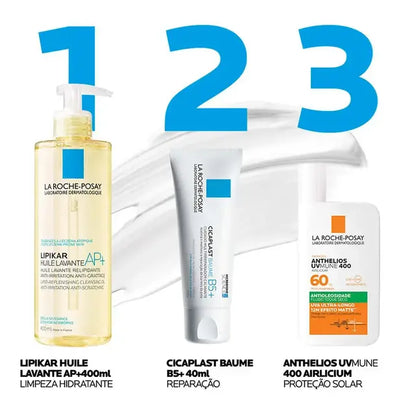 Creme Multirreparador Calmante Cicaplast Baume B5+ La Roche-Posay Repara e Acalma Peles Irritadas 40ml
