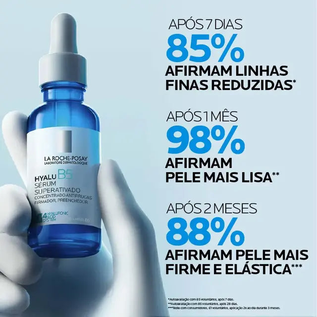 Sérum Antirrugas Facial La Roche Posay Hyalu B5 Super Ativado Ácido Hialurônico e Vitamina B5 30ml