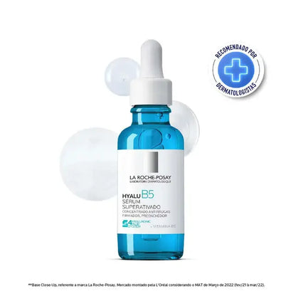 Sérum Antirrugas Facial La Roche Posay Hyalu B5 Super Ativado Ácido Hialurônico e Vitamina B5 30ml