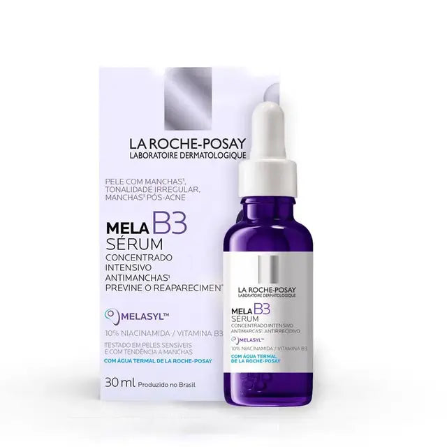 Sérum Antimanchas Facial La Roche-Posay Mela B3 Clareador Tratamento Antimanchas com Melasyl e Niacinamida B3 30ml