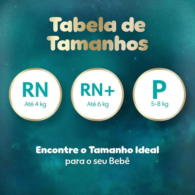 Fralda Pampers Recém Nascido RN 36 unidades