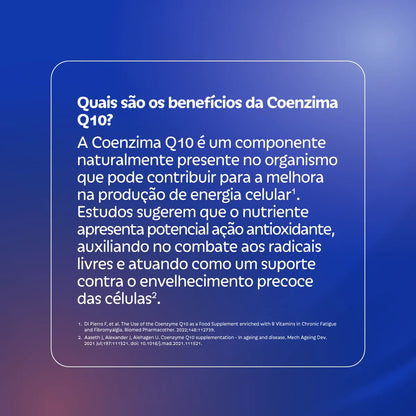 Coenzima Q-10 bwell 200mg + Vitamina E 10mg 60 cápsulas