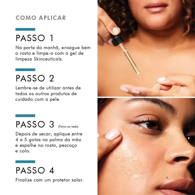 Sérum Facial Anti-Idade SkinCeuticals C E Ferulic Vitamina C 15%, E e Ácido Ferúlico 30m