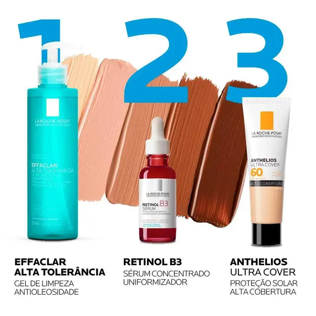 Protetor Solar Facial La Roche-Posay Anthelios Ultra Cover FPS 60 Cor 2.0 Proteção para Tom Claro 30g