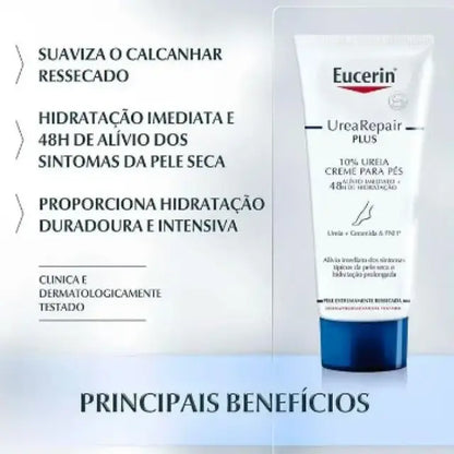 Eucerin Ureia Repair Plus 10% Creme para os Pés 104g