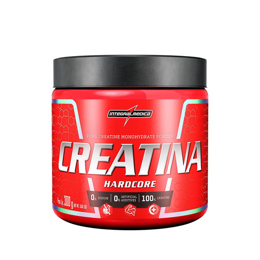 Creatina Hardcore 300g - Integral Médica - Pura