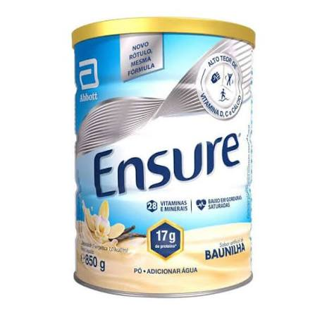 Suplemento Nutricional Ensure Baunilha 850g
