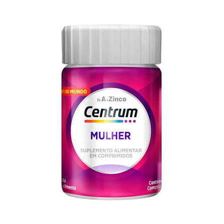 Centrum Mulher Multivitaminico Diário, com Magnésio, Vitamina D e Vitamina B12, 150 Comprimidos